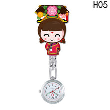 Creative Medical Nurses Watches Doctor Portable Fob Watch Brooches Quartz Clip-on Pendant Hanging Quartz Clock Relogio De Bolso