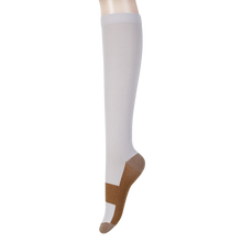 david angie Unisex Copper Compression Socks Women Men Anti Fatigue Pain Relief Knee High Stockings 15-20 mmHg Graduated,1Yc2374