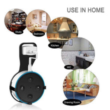 New Wall Mount Hanger Holder Cradle+Cable For Amazon Echo Dot 2nd Bluetooth Speaker hot