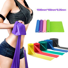 New Home Fitness Resistance Bands 1500mm*150mm*0.35mm Strength Training Strong Latex Elastic Crossfit Yoga Rubber Sport Loop