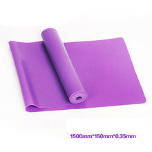 New Home Fitness Resistance Bands 1500mm*150mm*0.35mm Strength Training Strong Latex Elastic Crossfit Yoga Rubber Sport Loop