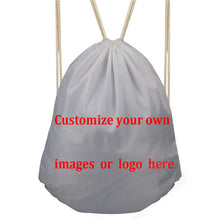 FORUDESIGNS Pink Drawstring Women Backpack Small Cartoon Nurses Printed Women Softback Bagpack School Girls Drawstring Bags Bag