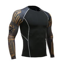 Mens Compression Shirts 3D Teen Wolf Jerseys Long Sleeve Cycling Fitness Men Sports Base Layers MMA Tights Jersey Brand Clothing
