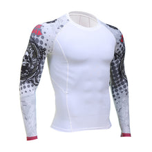 Mens Compression Shirts 3D Teen Wolf Jerseys Long Sleeve Cycling Fitness Men Sports Base Layers MMA Tights Jersey Brand Clothing