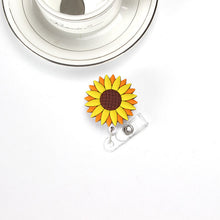Lovely Heart Clouds House Design Nurse Retractable Badge Reel Pull ID Card 3D Badge Holder Belt Clip Hospital School Office