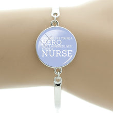 TAFREE Thanks To The Nurse's Declaration Bracelet Doctor Nurse Medical Stuff Student Bracelet Bangles The Best Gift DO12