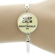 TAFREE Thanks To The Nurse's Declaration Bracelet Doctor Nurse Medical Stuff Student Bracelet Bangles The Best Gift DO12