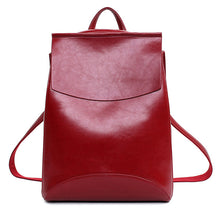 CARCHI Fashion High Quality Youth Travel Leather Backpack