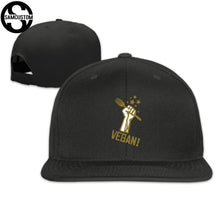 SAMCUSTOM cap baseball cap Side 3D printing Hail Seitan Go Vegan Casual cap gorras hip hop snapback hats wash cap unisex