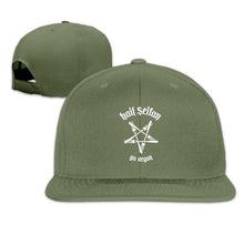 SAMCUSTOM cap baseball cap Side 3D printing Hail Seitan Go Vegan Casual cap gorras hip hop snapback hats wash cap unisex