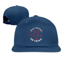 SAMCUSTOM cap baseball cap Side 3D printing Hail Seitan Go Vegan Casual cap gorras hip hop snapback hats wash cap unisex