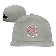 SAMCUSTOM cap baseball cap Side 3D printing Hail Seitan Go Vegan Casual cap gorras hip hop snapback hats wash cap unisex