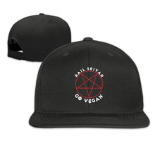 SAMCUSTOM cap baseball cap Side 3D printing Hail Seitan Go Vegan Casual cap gorras hip hop snapback hats wash cap unisex
