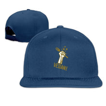SAMCUSTOM cap baseball cap Side 3D printing Hail Seitan Go Vegan Casual cap gorras hip hop snapback hats wash cap unisex