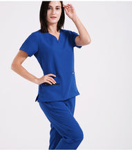 Medical Surgical Scrub Sets Doctors Nurses Uniforms Short-sleeved Hospital Clothing Dental Clinic Beauty Salon Workwear Overalls