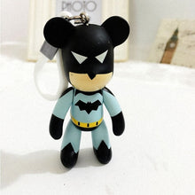 Bomgom Cartoon Popobe Gloomy Bear Momo Vinyl plasitc Keychain Key Chain Bag Ornaments Pendant Kids Toys Doll Keyring Fo-K049-b