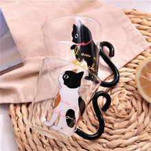 Justdolife 8.5oz Cute Creative Cat Milk Coffee Mug