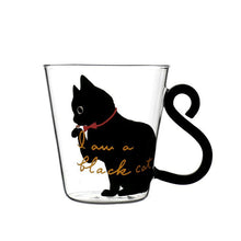 Justdolife 8.5oz Cute Creative Cat Milk Coffee Mug