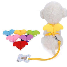 1pc Cute Angel Pet Dog Harness Set Leads For Small Dogs Cats Designer Wing breast-band Dog collars leashes Pet Accessories #20