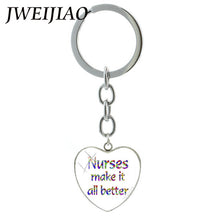 JWEIJIAO Red Color Cross Keyring Medical Practitioners Souvenir Keychain Health Care Doctor Nurse Graduation Gift Custom DO12