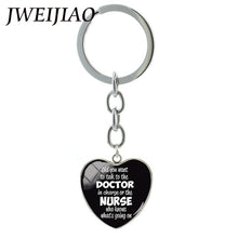 JWEIJIAO Red Color Cross Keyring Medical Practitioners Souvenir Keychain Health Care Doctor Nurse Graduation Gift Custom DO12