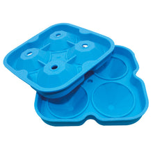 4 Cavity Diamond Shape 3D Ice Cube Mold Maker For Parties Or Special Occasions
