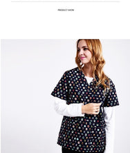 Hospital Clinic Doctor Nurse Printed Medical Clothings Comfortable & Breathable Man Woman Medical Uniform In Scrubs Set,J14