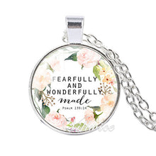 VILLWICE She is clothed with Strength and Dignity Necklace Proverbs 31:25 Bible Verse Christian Quote Necklace Faith Gifts