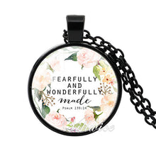 VILLWICE She is clothed with Strength and Dignity Necklace Proverbs 31:25 Bible Verse Christian Quote Necklace Faith Gifts