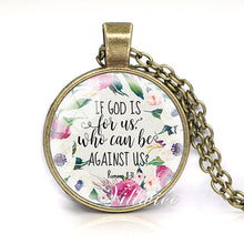 VILLWICE She is clothed with Strength and Dignity Necklace Proverbs 31:25 Bible Verse Christian Quote Necklace Faith Gifts