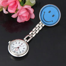 Nurse Watches 1 PC Brooch Fob Medical Nursery Clocks Colorful Smile Faces Quartz Pocket Pendant Hanging Watch Wholesale