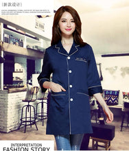 Women Stitching Color Medical Coat Nurse Services Uniform Medical Scrub Clothes White Lab Coats Hospital Doctor Clothes