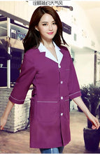 Women Stitching Color Medical Coat Nurse Services Uniform Medical Scrub Clothes White Lab Coats Hospital Doctor Clothes