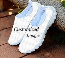 FORUDESIGNS Nurse Pattern Cute Women Flats Summer Shoes Cartoon Nurses Bear Pattern Female Casual Beach Mesh Shoes Woman Flats