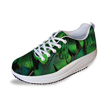 Mesh Platform Women Flats Lace Up Casual Swing Shoes Height Increasing Women Flat Shoes Autumn Fashion Boat Sneakers Nurse Shoes