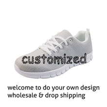 ELVISWORD Funny Nurse Shoes Comfortable Printed Animal Dogs Cute Women Sneakers for Hospital Work Lace Up Loafers