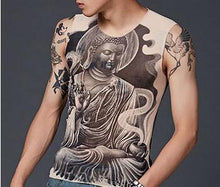 In 2018, new spring men's digital tattoo printed short-sleeved T-shirt T-shirt brand T-shirt brand T-shirt brand T4315.COCEDDB