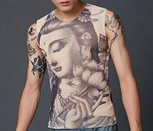 In 2018, new spring men's digital tattoo printed short-sleeved T-shirt T-shirt brand T-shirt brand T-shirt brand T4315.COCEDDB