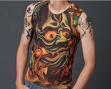In 2018, new spring men's digital tattoo printed short-sleeved T-shirt T-shirt brand T-shirt brand T-shirt brand T4315.COCEDDB