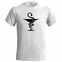 BOWL OF HYGEIA SYMBOL MENS T SHIRT PHARMACY DOCTOR MEDICINE CHEMIST NURSE