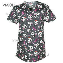 Viaoli Hot ! new arrival printed medical clothings for floral print fabric with comfortable medical uniform in scrubs clothes