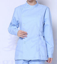 Nurse wear winter clothing oral suit split suit doctor suit dental ICU work clothes pink beautician clothes