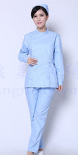 Nurse wear winter clothing oral suit split suit doctor suit dental ICU work clothes pink beautician clothes