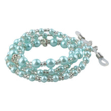 Retail High Quality Women Handmade Imitation Pearl Beaded Eyeglass Anti-slip Chains head cord 4colours