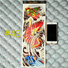 Arm Sleeve Temporary Makeup 3d Tattoos Sticker Halloween Flash Tatoos Henna Tatuagem Body Art 3d Tatto Tatuagem Sticker